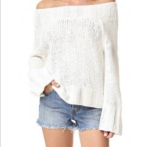 Free People Beachy Slouch Pullover Sweater Size S
